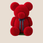 600 Fresh Flower Teddy Bear (PT-133)