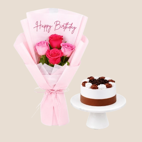 Birthday_Flower_And_Cake_Co-removebg-preview__2_-removebg-preview Birthday Flower And Cake Combo (PT136) - Image 1