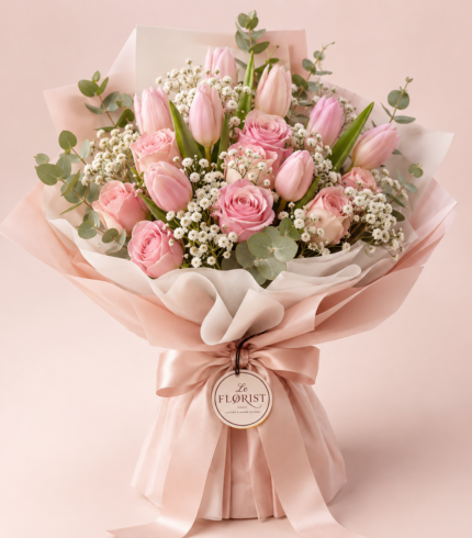 Blush Tulip Celebration