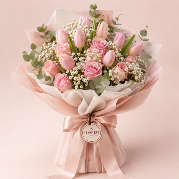 Blush Tulip Celebration
