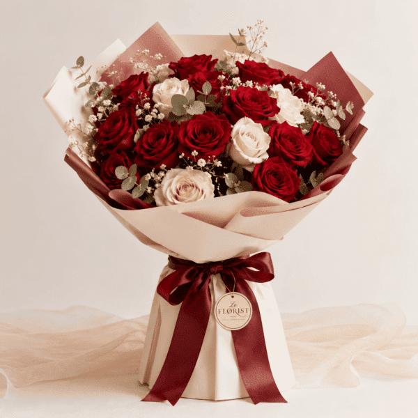 Crimson Birthday Elegance