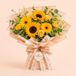 Golden Vow Sunflower Bouquet