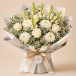 Peaceful Ivory Roses