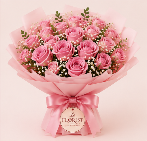 Rosé Birthday Bloom