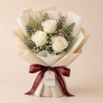 Signature Three - White Rose Bouquet
